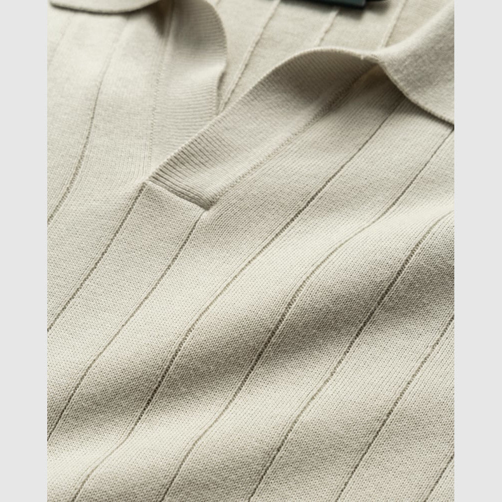 Rodd & Gunn Freys Crescent Stone Knit Polo