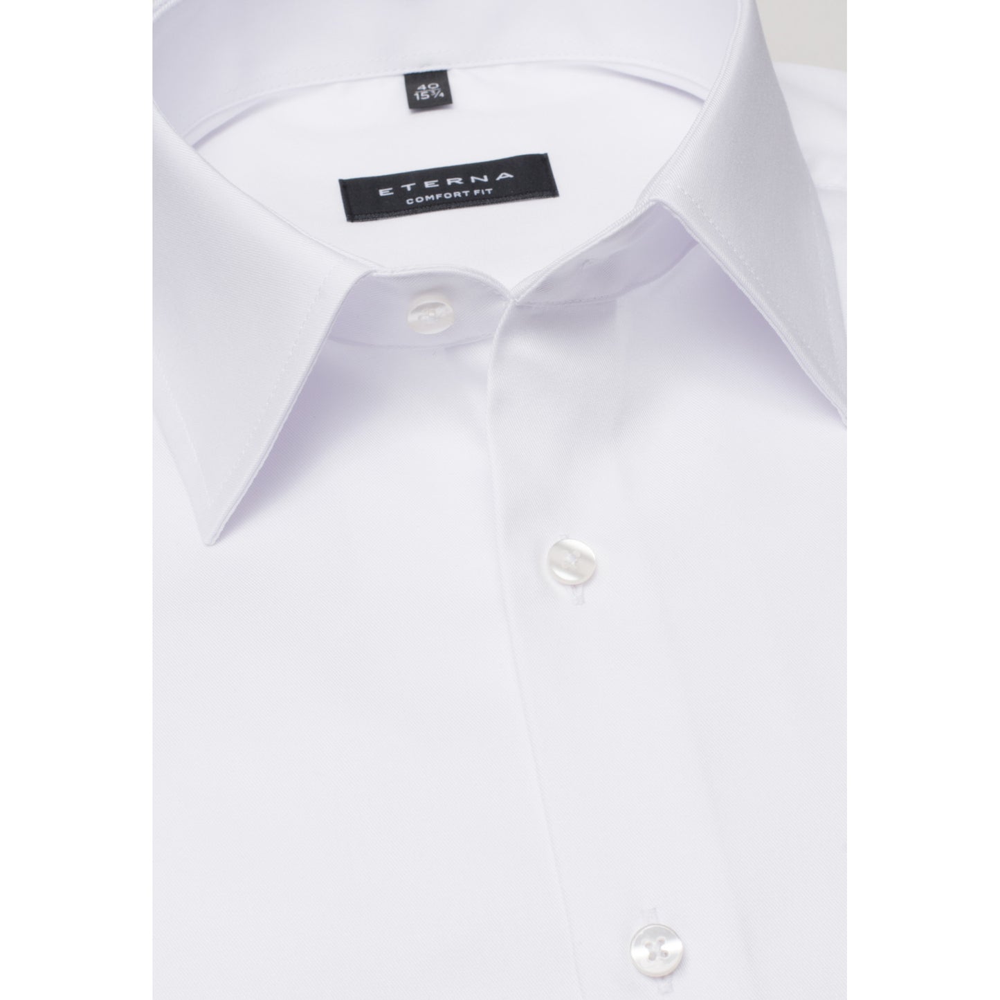 Eterna 8817 00 E49E Double Cuff White Dress Shirt