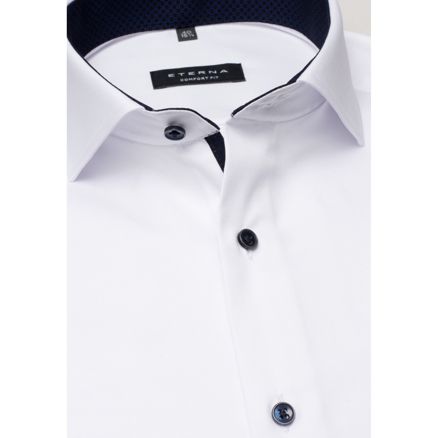 Eterna 8819 00 E15V White Comfort Fit Shirt