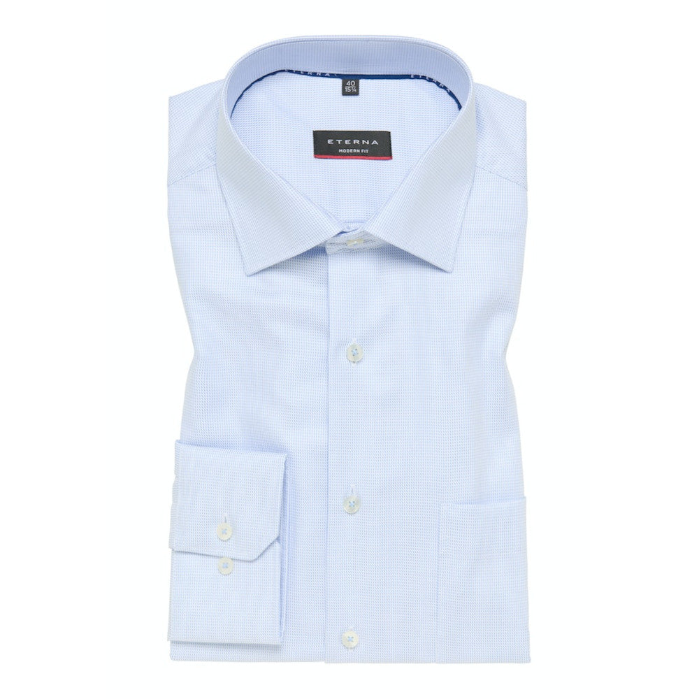 Eterna 3116 12 Blue Modern Fit Shirt