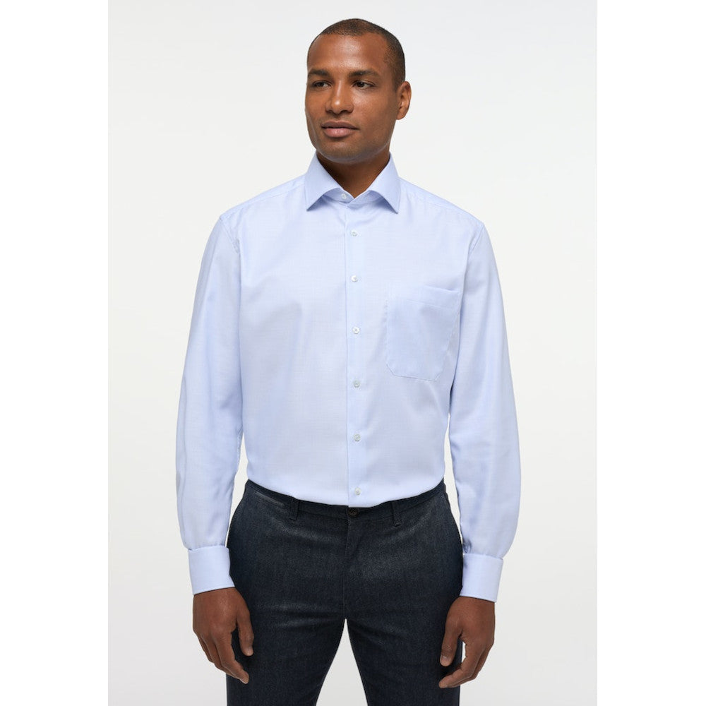 Eterna 3116 12 Blue Comfort Fit Shirt