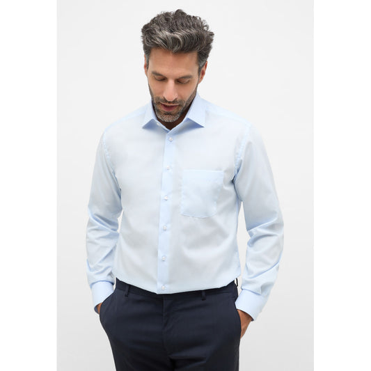 Eterna 1100 10 X19K Blue Modern Fit Shirt
