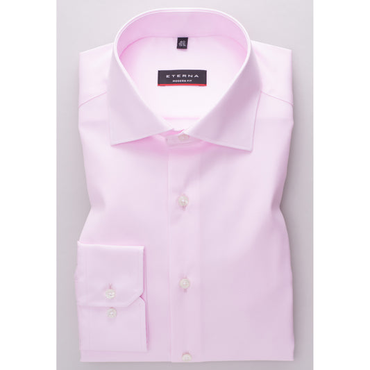Eterna 8817 50 X18K Pink Modern Fit Shirt