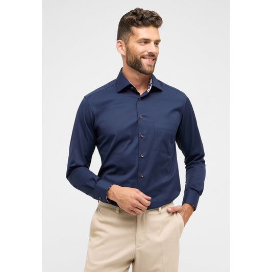 Eterna 8824 19 X15K Navy Modern Fit Shirt