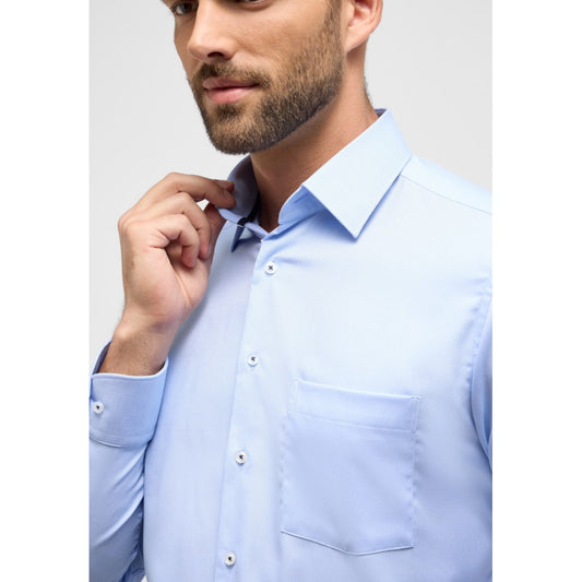 Eterna 8464 12 X181 Light Blue Modern Fit Shirt