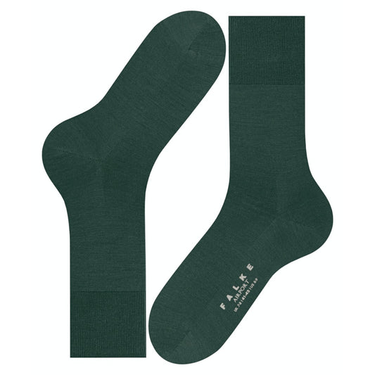 Falke 14435 7441 Airport Hunter Green Socks