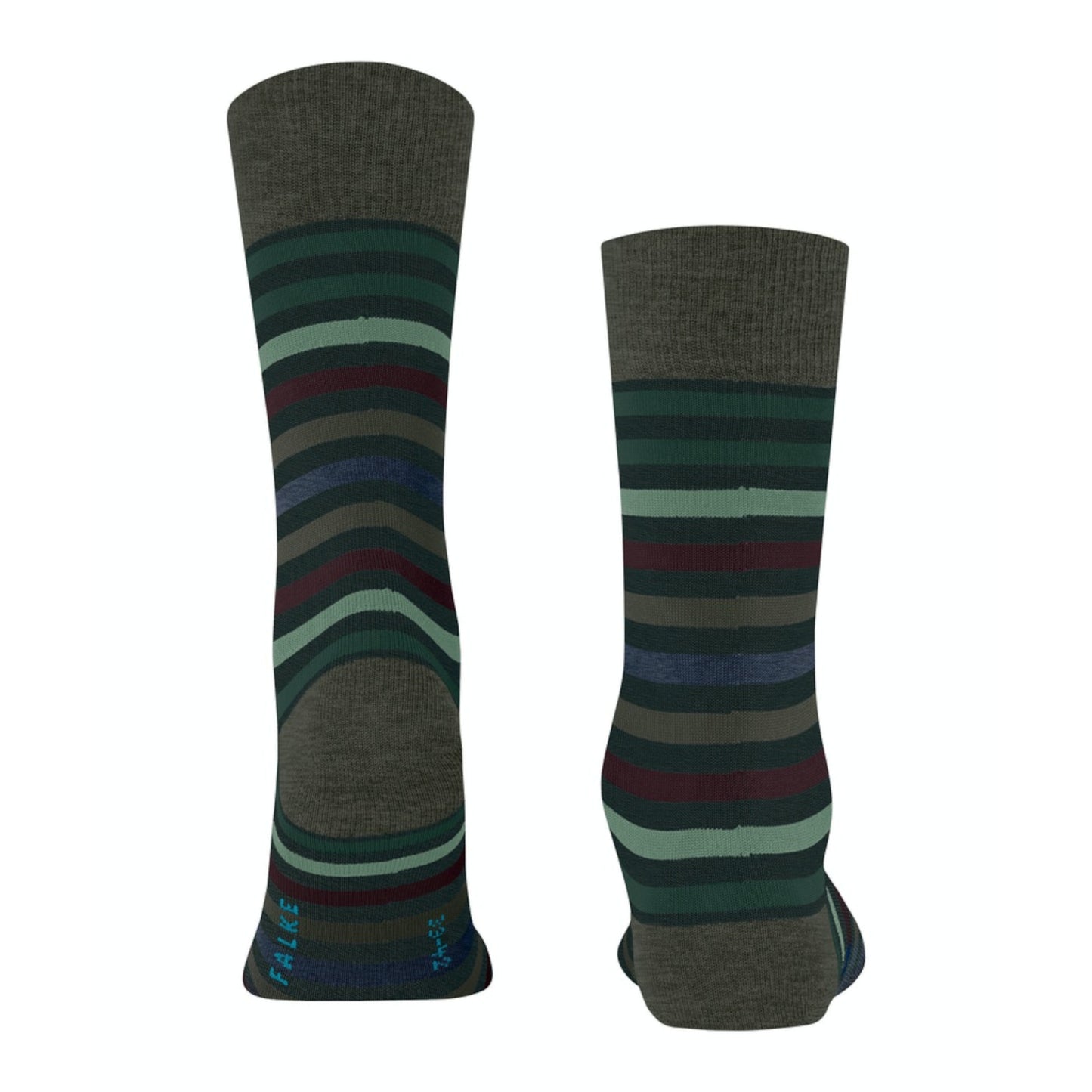 Falke 13279 7992 Tinted Stripe Wald Stripe Socks