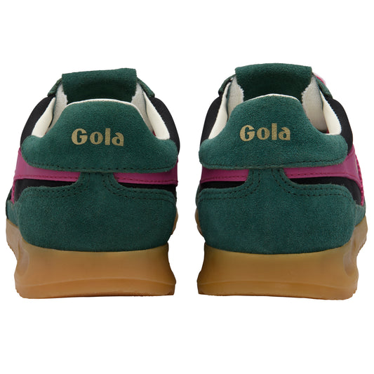 Gola Firefly Black/Pine/Fuchsia Trainers