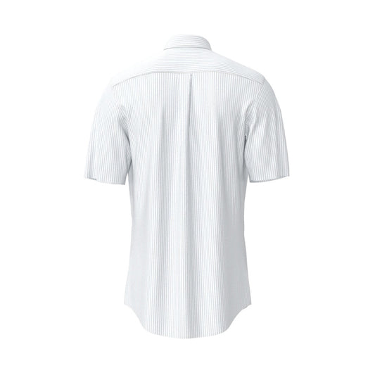 Fynch Hatton 1503 8421 607 Summer Breeze Striped Short Sleeve Casual Shirt