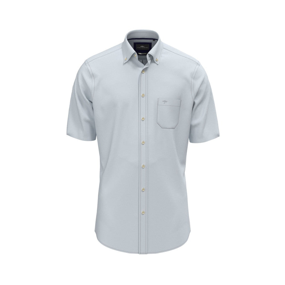 Fynch Hatton 1504 8091 607 Summer Breeze Classic Short Sleeve Casual Shirt
