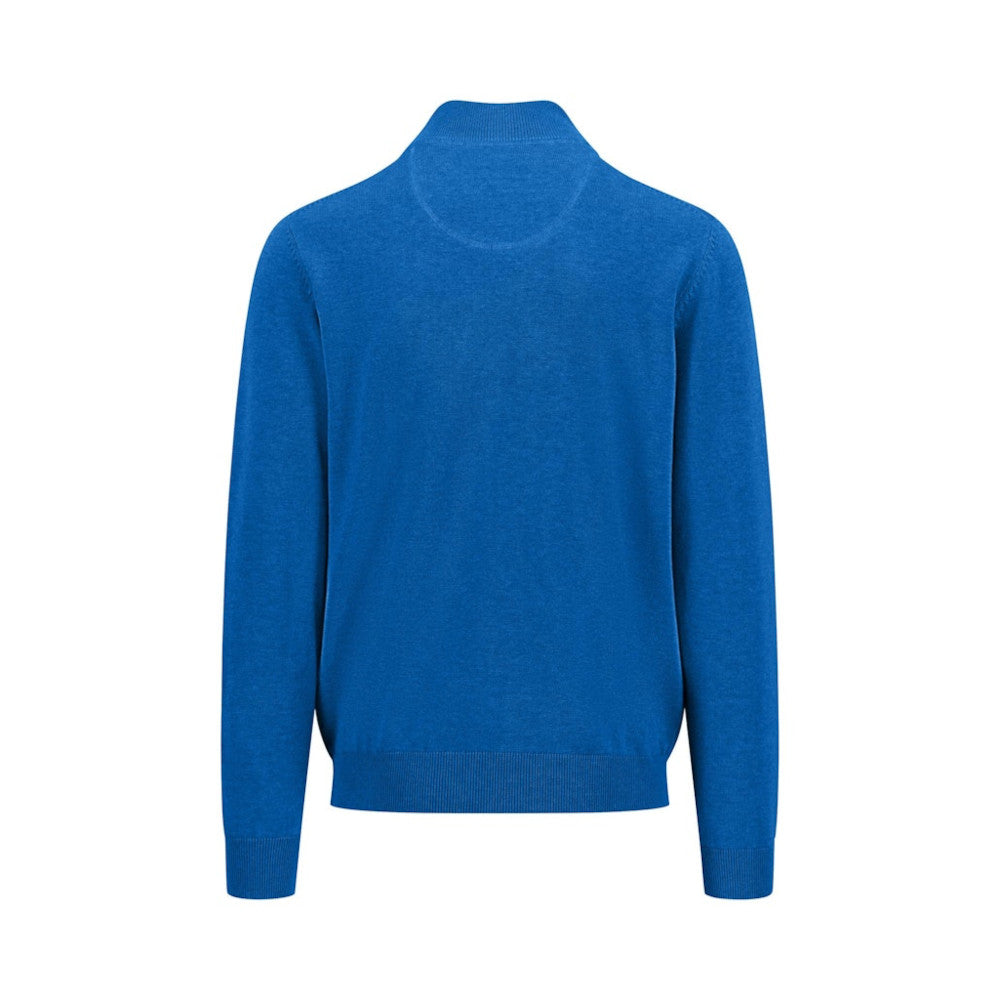 Fynch Hatton 1513 215 628 Strong Blue Troyer Zip