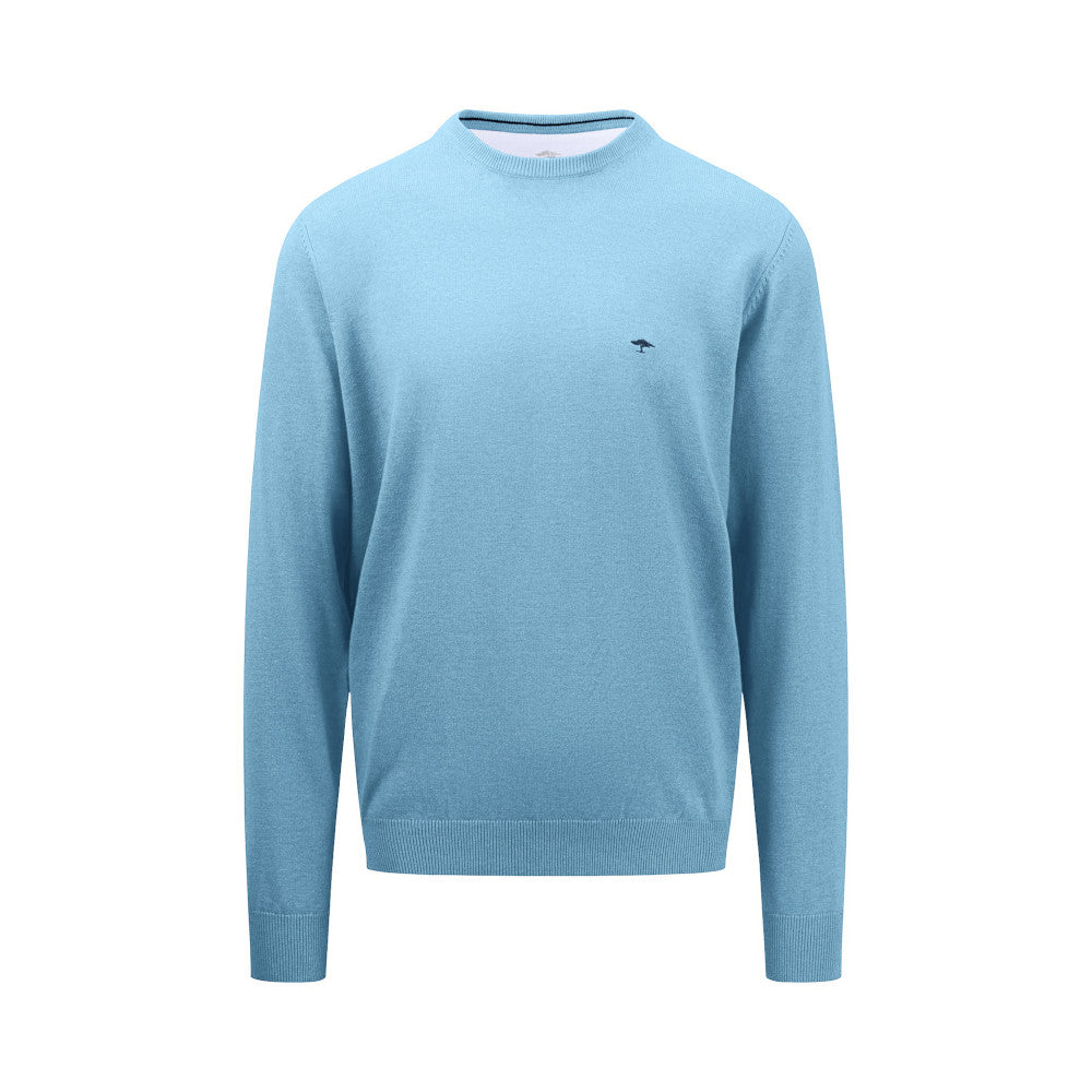 Fynch Hatton 1513 210 629 Splashy Ocean Crew Neck