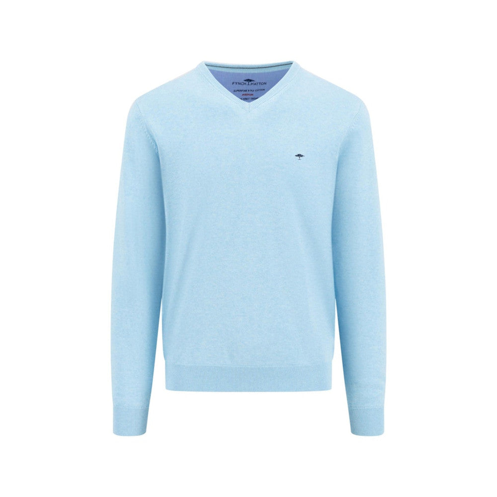 Fynch Hatton 1513 211 629 Splashy Ocean V-Neck