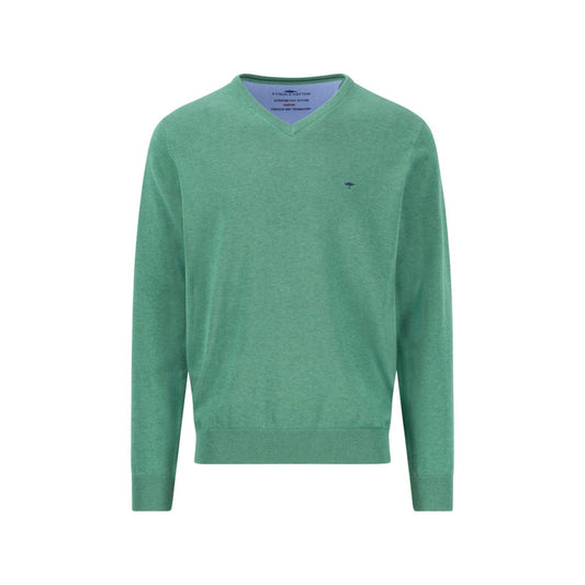 Fynch Hatton 1513 211 725 Jade V-Neck