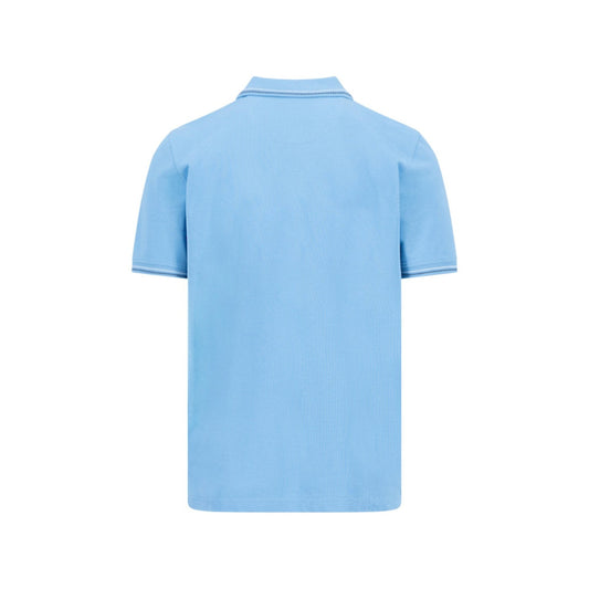 Fynch Hatton 1605 1580 657 Sky Blue Polo Shirt