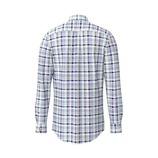 Fynch Hatton 1613 8410 744 Mint Oxford Check Casual Shirt
