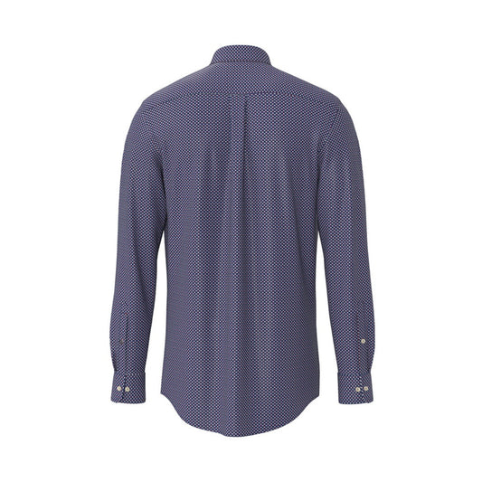 Fynch Hatton 1510 8220 367 Garnet Red Long Sleeve Shirt