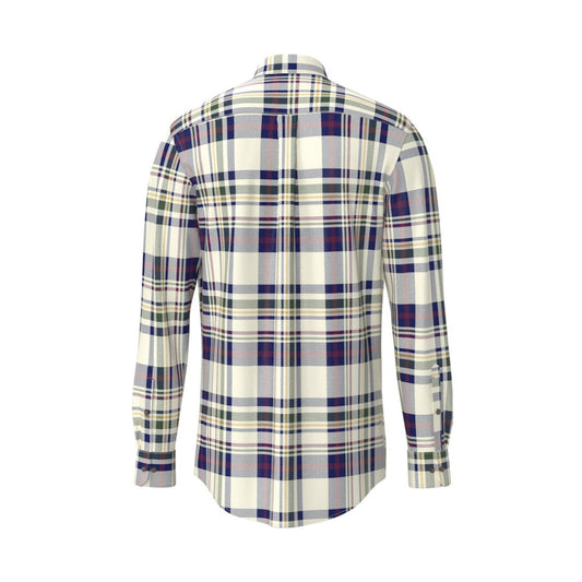 Fynch Hatton 1509 8900 368 Deep Merlot Check Long Sleeve Shirt