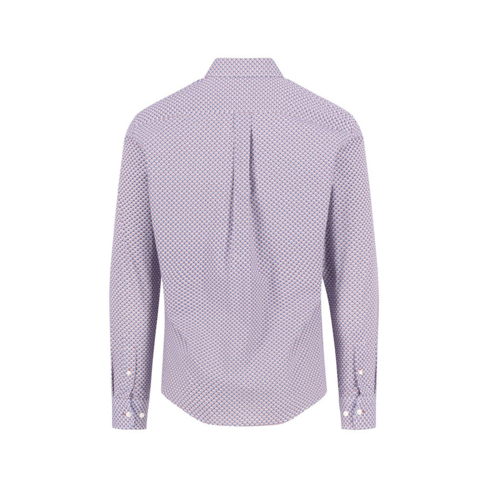Fynch Hatton 1508 5480 415 Berry Long Sleeve Shirt