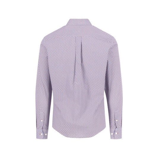 Fynch Hatton 1508 5480 415 Berry Long Sleeve Shirt