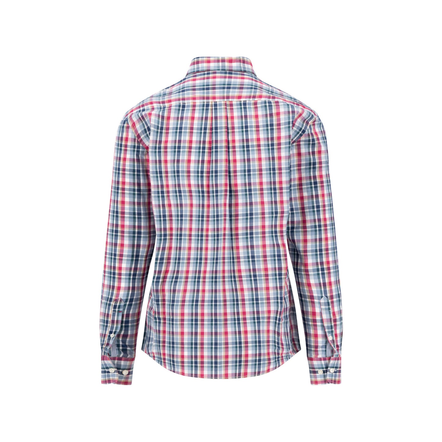 Fynch Hatton 1608 5330 416 Grape Multicolor Check Casual Shirt