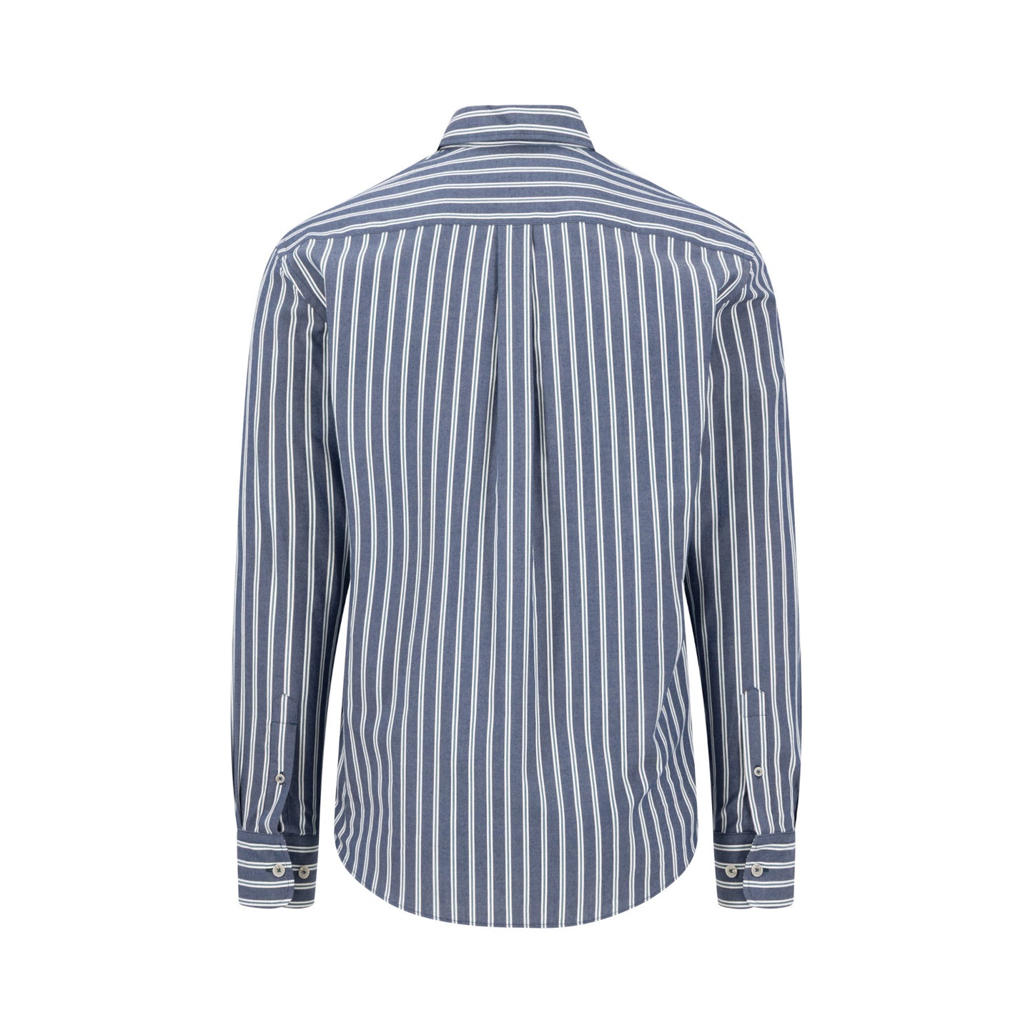 Fynch Hatton 1608 5350 673 Teal Striped Twill Casual Shirt