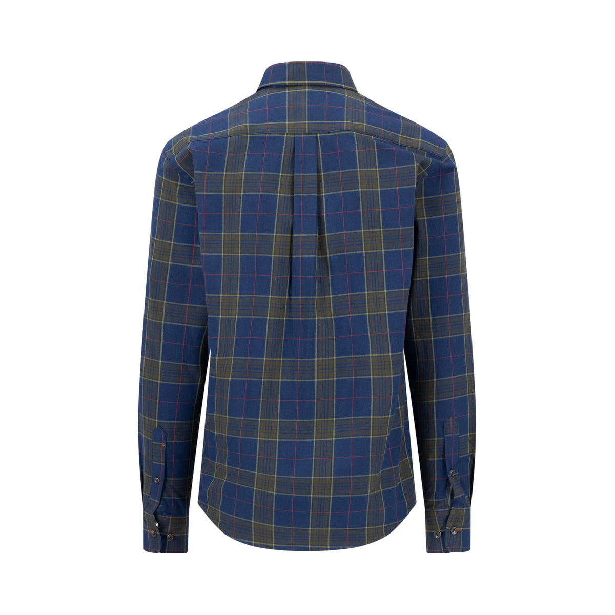 Fynch Hatton 1610 5500 685 Navy Dark Check Casual Shirt
