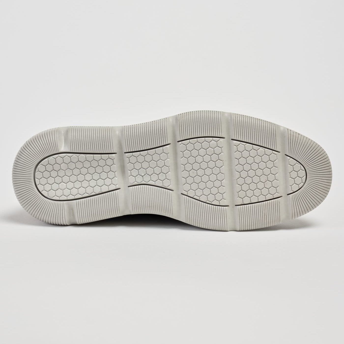 Pod Finch Navy Leather Trainers