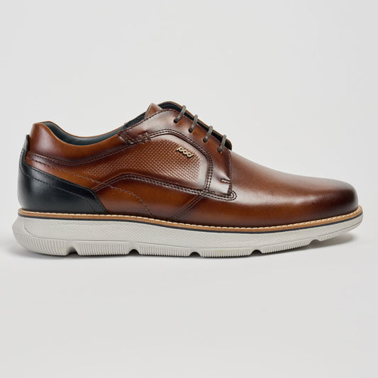 Pod Finch Tan Leather Trainers