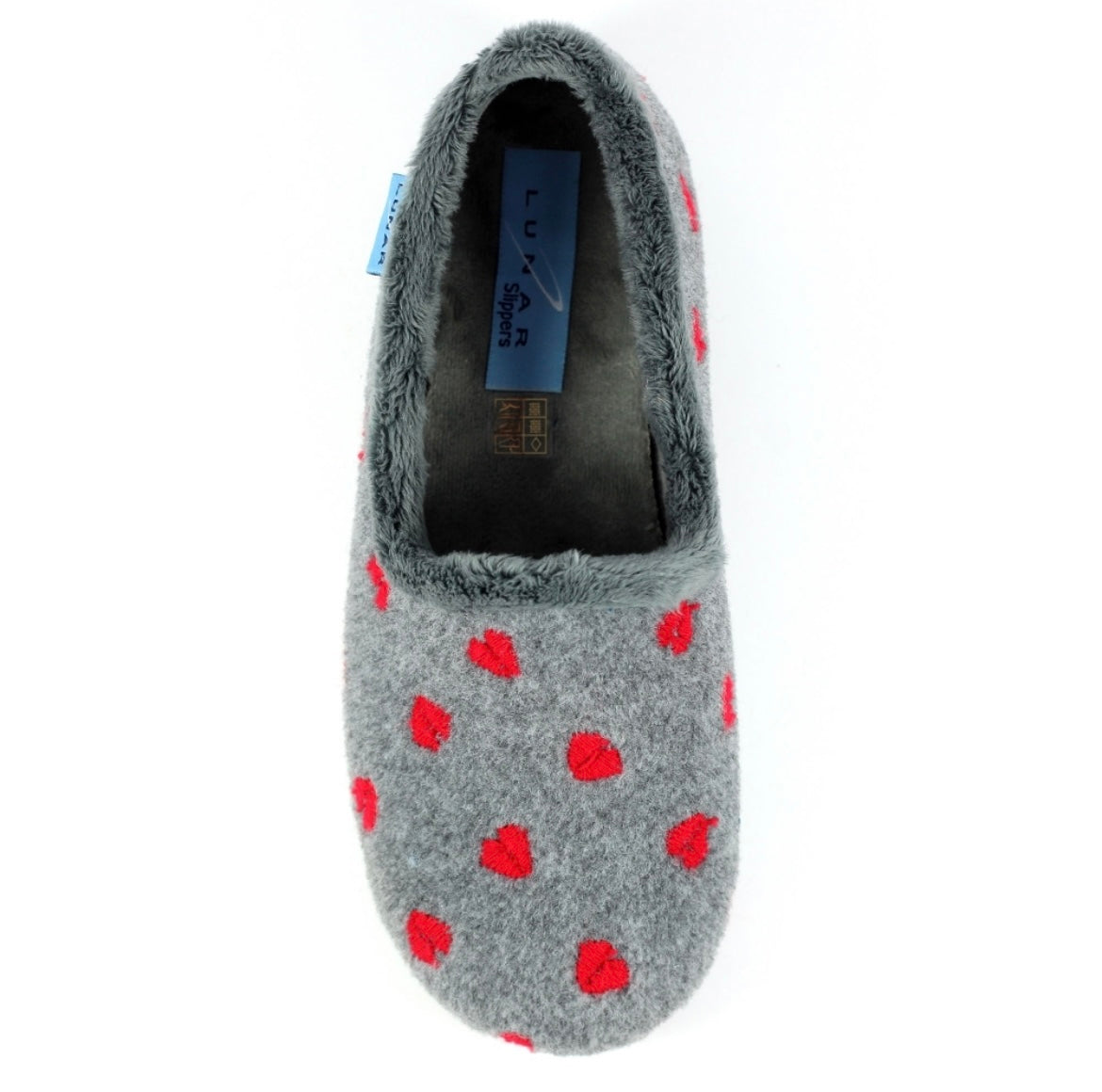 Lunar KLA214 Callisto Grey Slippers