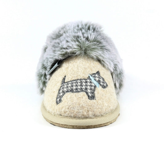 Lazy Dogz Scottie III KLD425 Beige Slippers