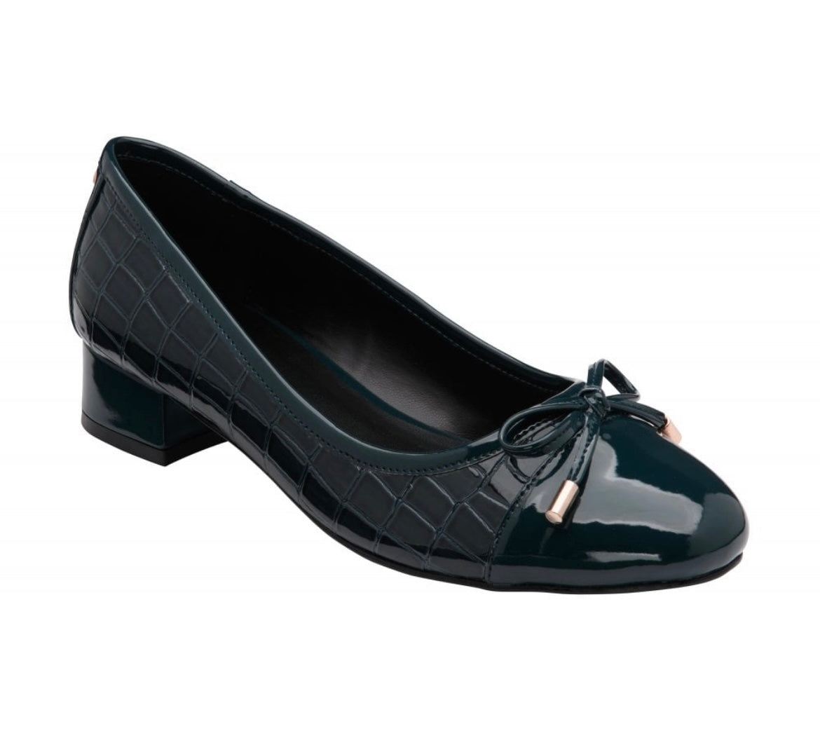 Lotus ULS434 Rush Navy Croc Casual Shoes
