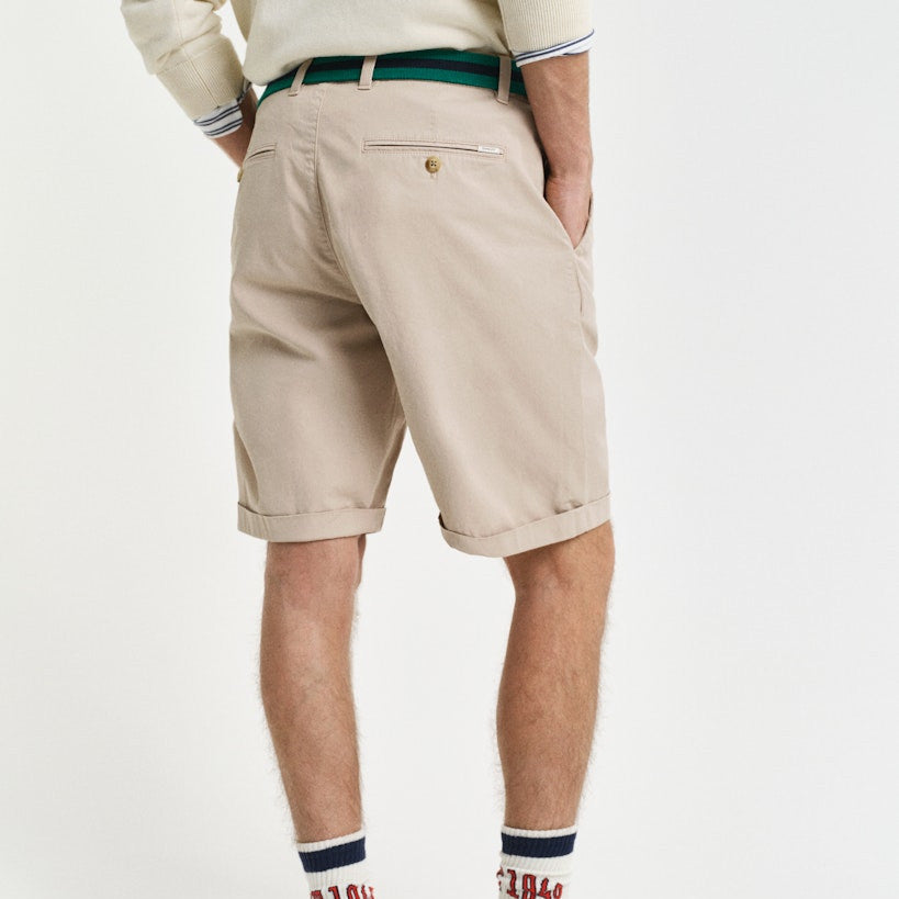 Gant 205354 277 Dry Sand Reg Sunfaded Chino Shorts