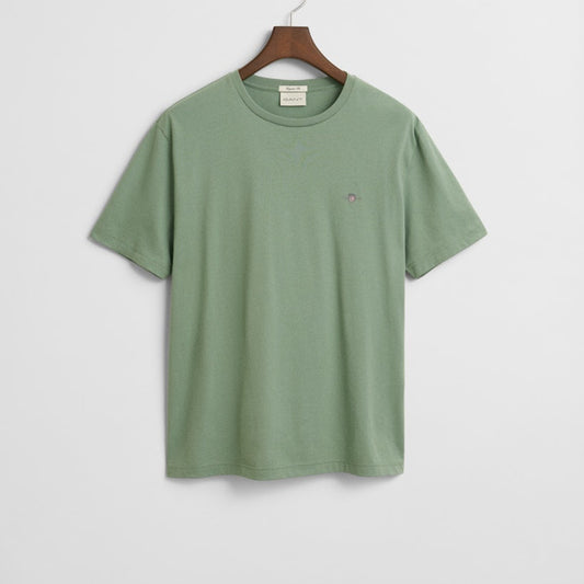 Gant 2003184 362 Kalamata Green Reg Shield Ss T-Shirt