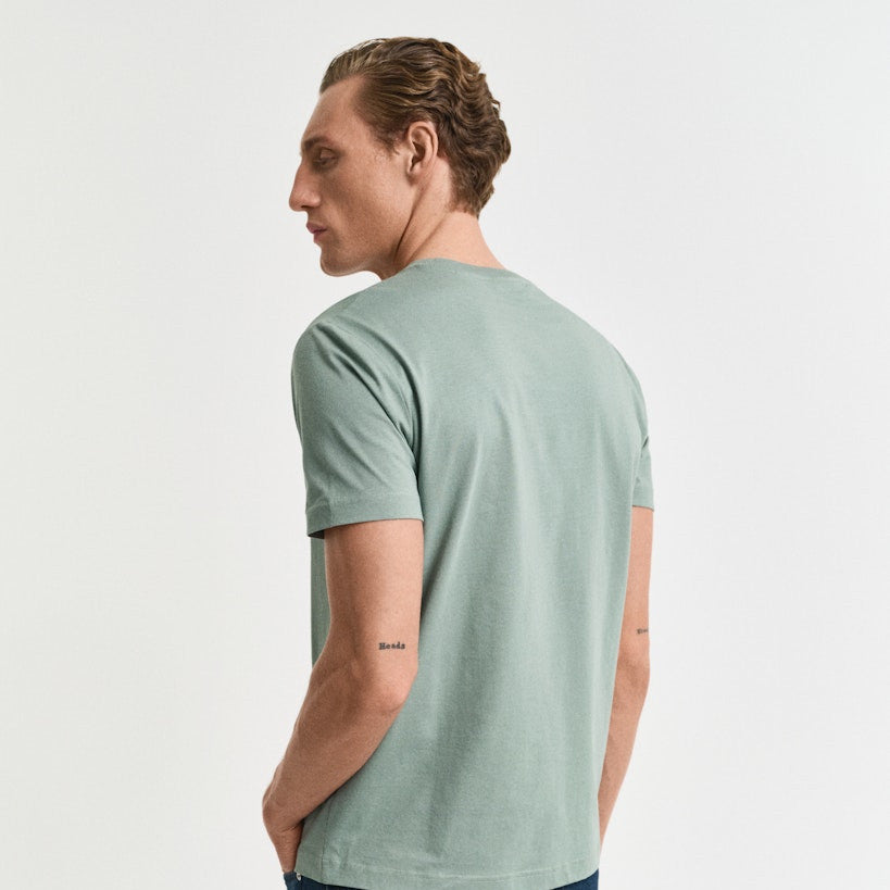 Gant 2003321 362 Kalamata Green Placed Graphic T-Shirt