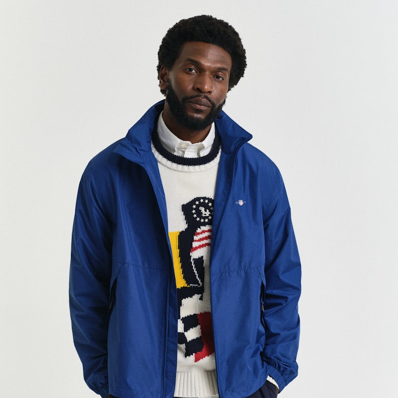 Gant 7006501 416 Deep Cobalt Lightweight Windshielder Jacket