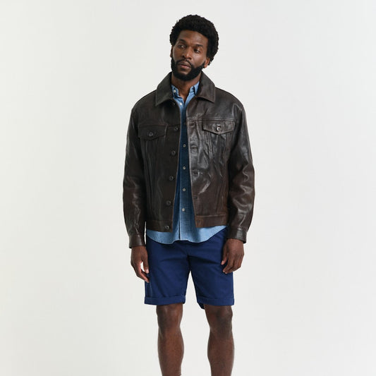 Gant 205354 423 Persian Blue Reg Sunfaded Chino Shorts