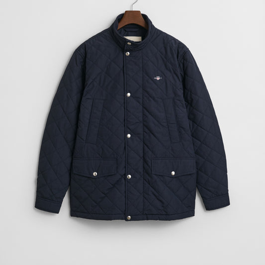 Gant 7006497 433 Evening Blue Quilted Windcheater Mid Jacket