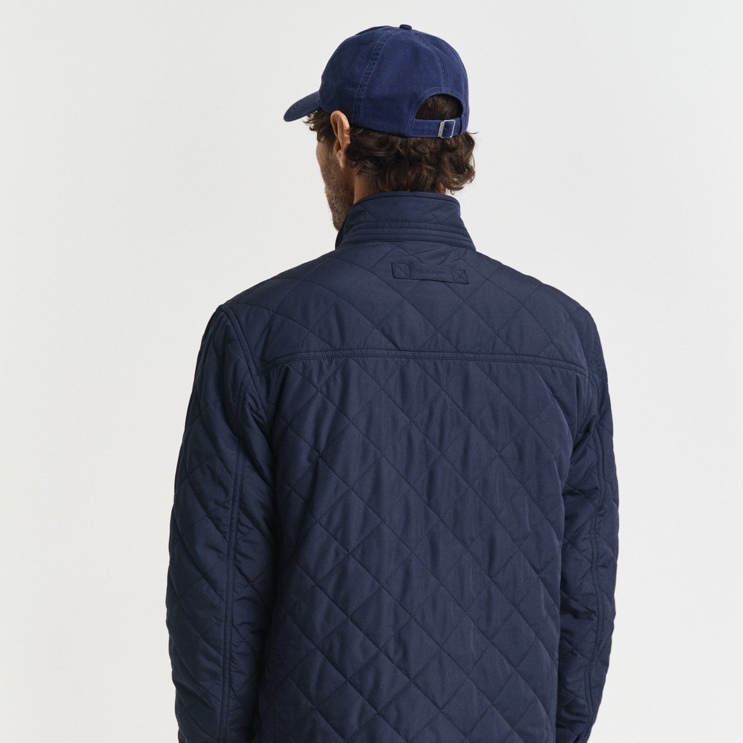 Gant 7006497 433 Evening Blue Quilted Windcheater Mid Jacket