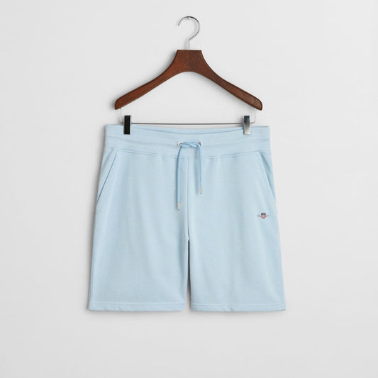 Gant 2009027 457 Fresh Blue Reg Shield Sweat Shorts