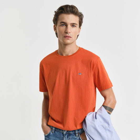 Gant 2003184 845 Reg Shield Deep Orange T-Shirt