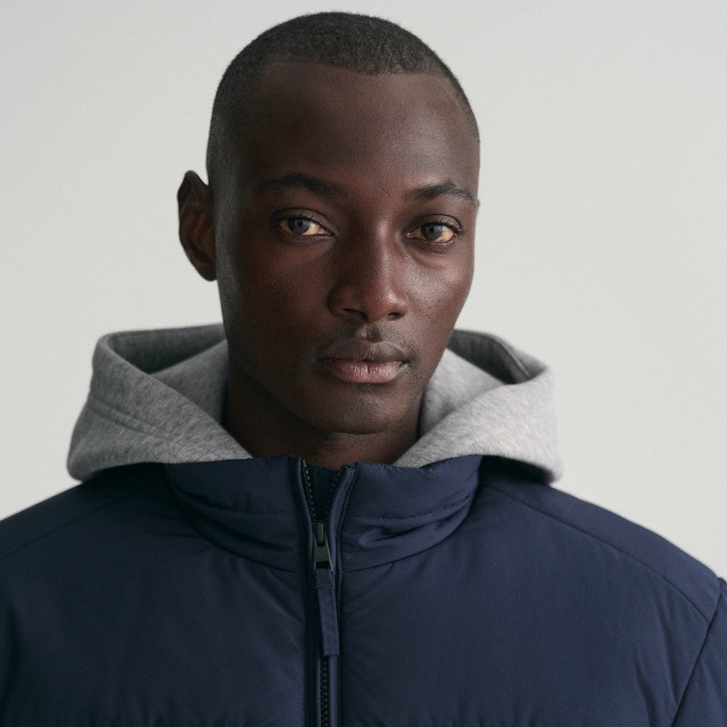 Gant 7006344 433 Evening Blue Channel Quilted Jacket