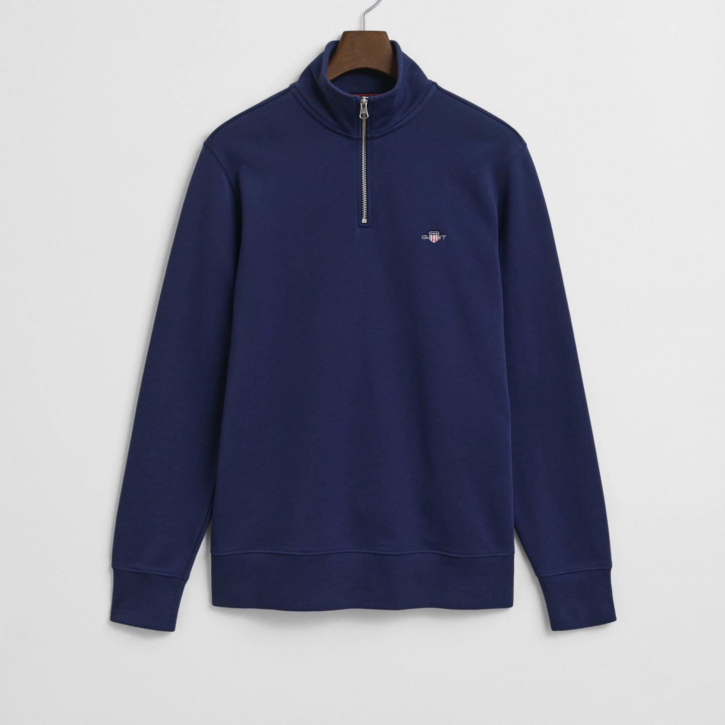 Gant 2008005 423 Persian Blue Reg Shield Half Zip Sweat