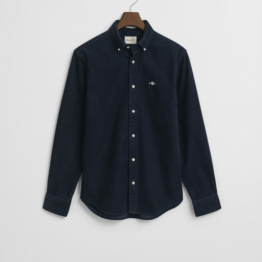 Gant 3250351 433 Evening Blue Reg Corduroy Shirt