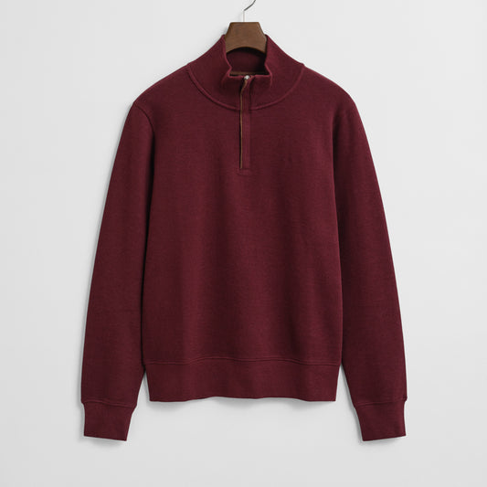 Gant 2068028 621 Winter Wine Sacker Rib Half Zip