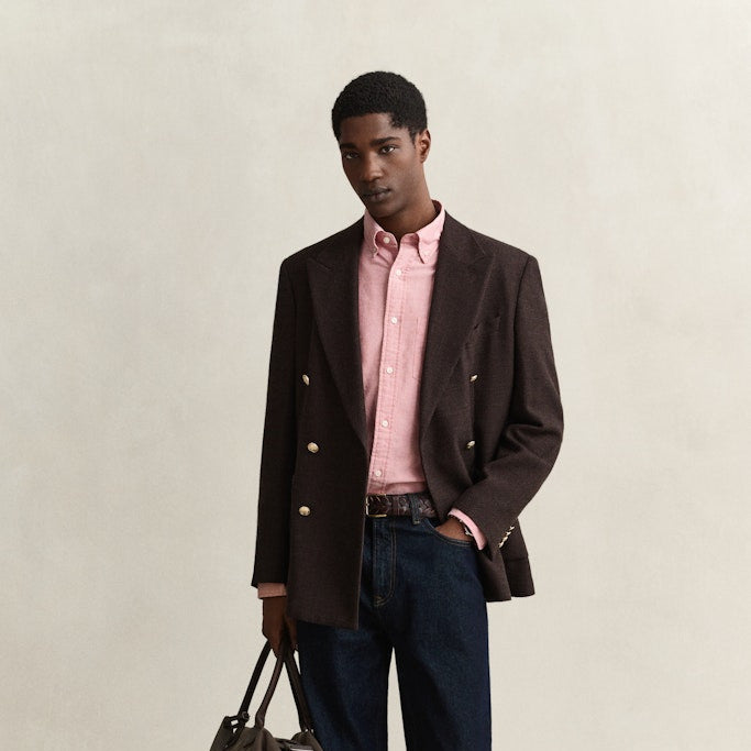 Gant 3000200 853 Maple Fire Reg Classic Oxford Shirt