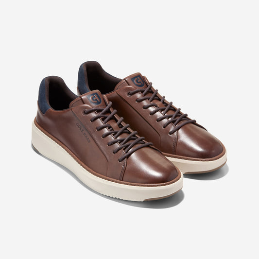 Cole Haan GrandPro Topspin Chestnut / Navy Blazer / Ivory Sneakers