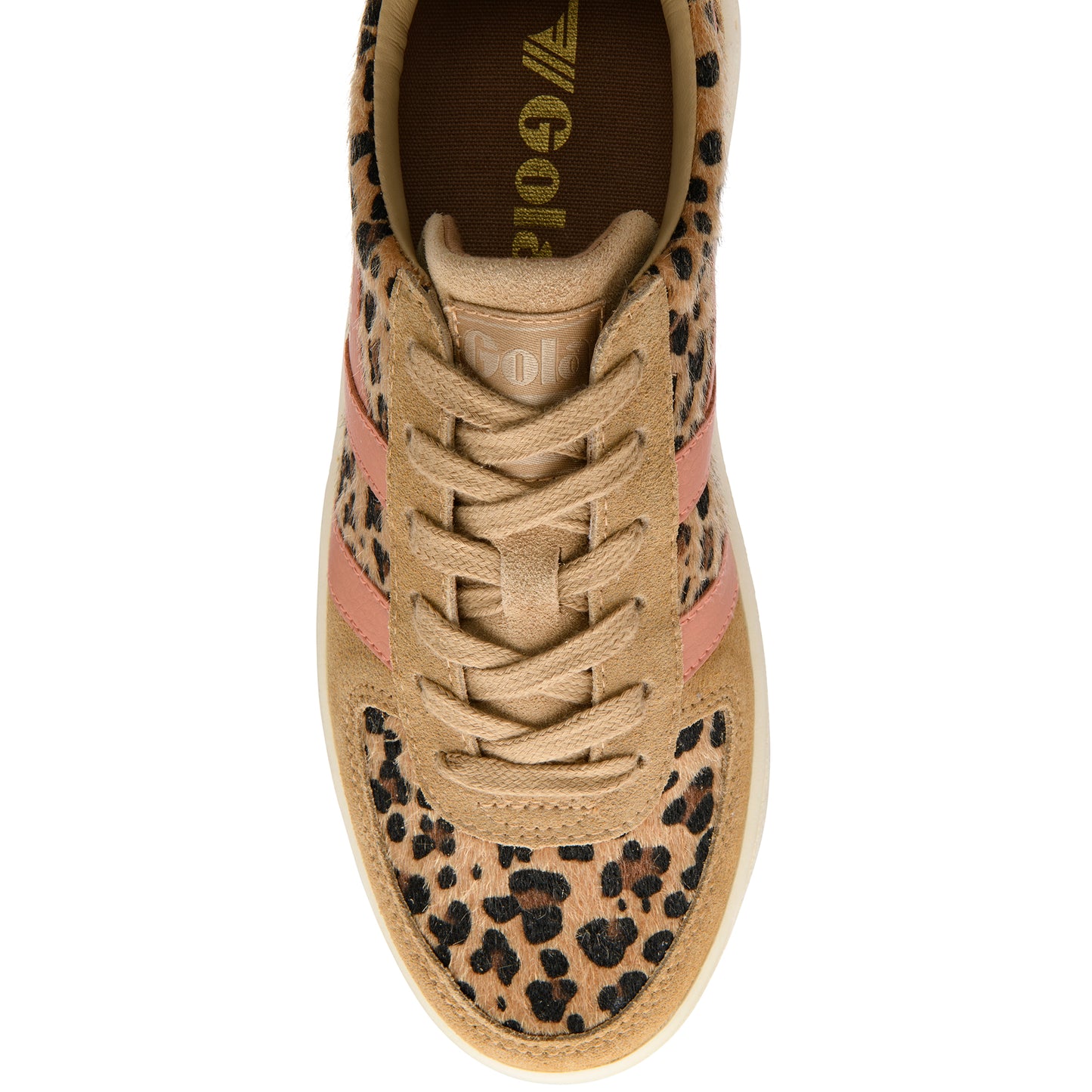 Gola Grandslam Savanna Leopard/Light Caramel/Terracotta Trainers