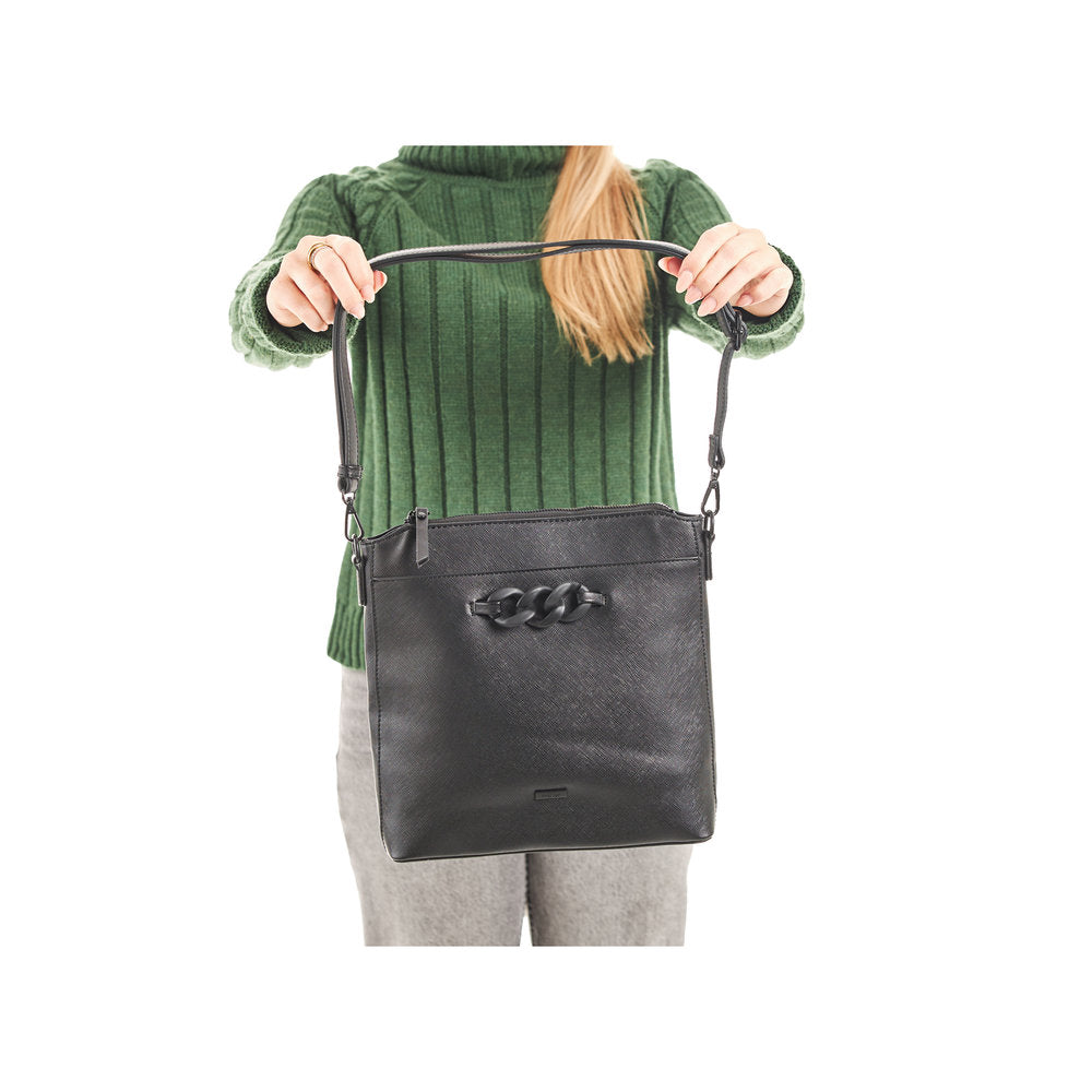 Rieker H1522-00 Black Handbag