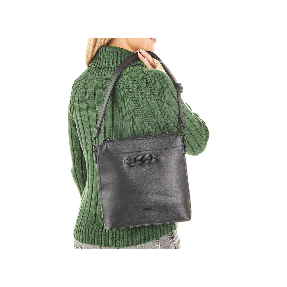 Rieker H1522-00 Black Handbag